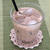 バナナ＋コーヒー＋アイスクリーム＋ラム酒のシェーク