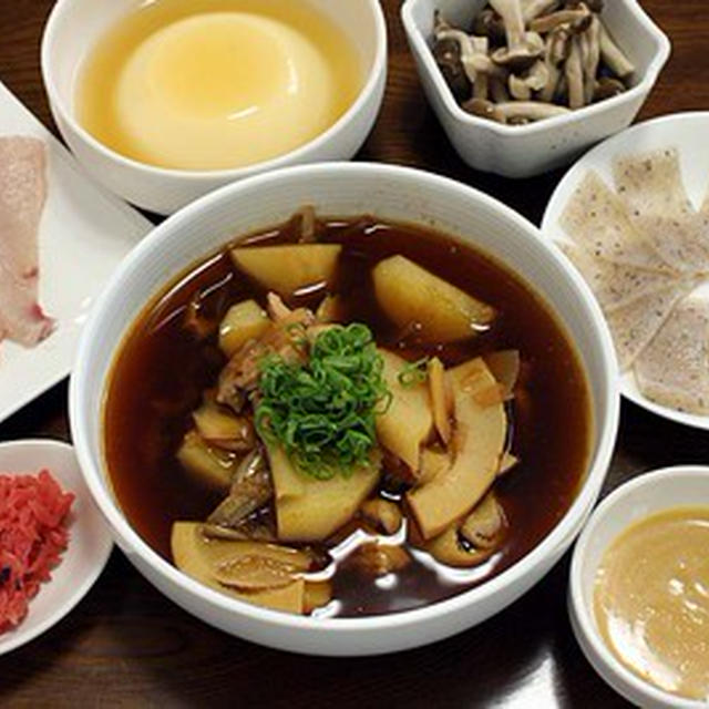 いりこだしでピリ辛スープを作ってみた