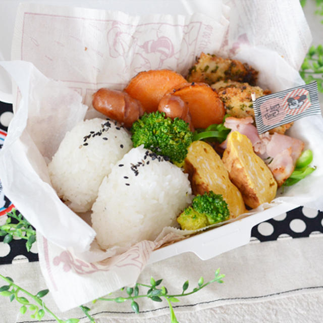 ハーブチキンフライのお弁当＊＊