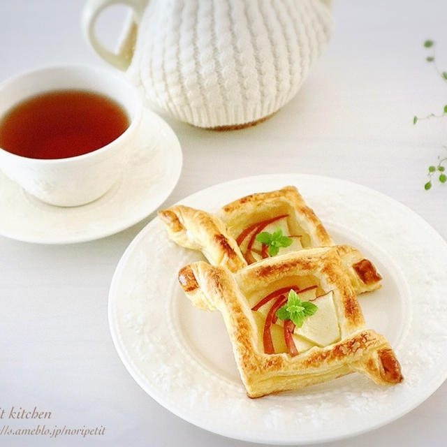 【業スー】コスパ最強‼︎冷凍パイシートで超簡単♡アップルパイ