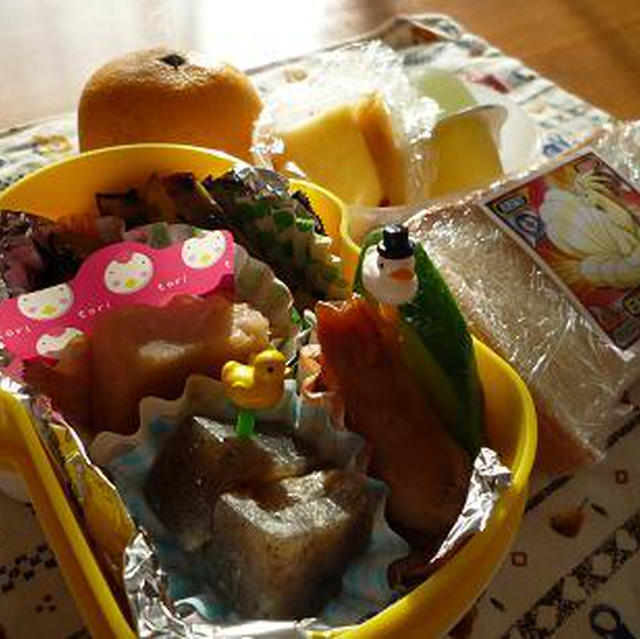 【こうちゃんの焼きそばサンド弁当☆】