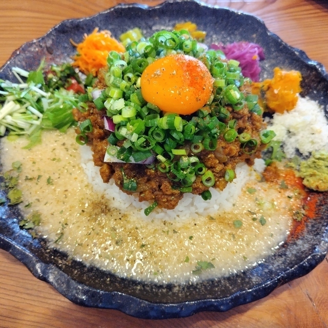 和風キーマカレー