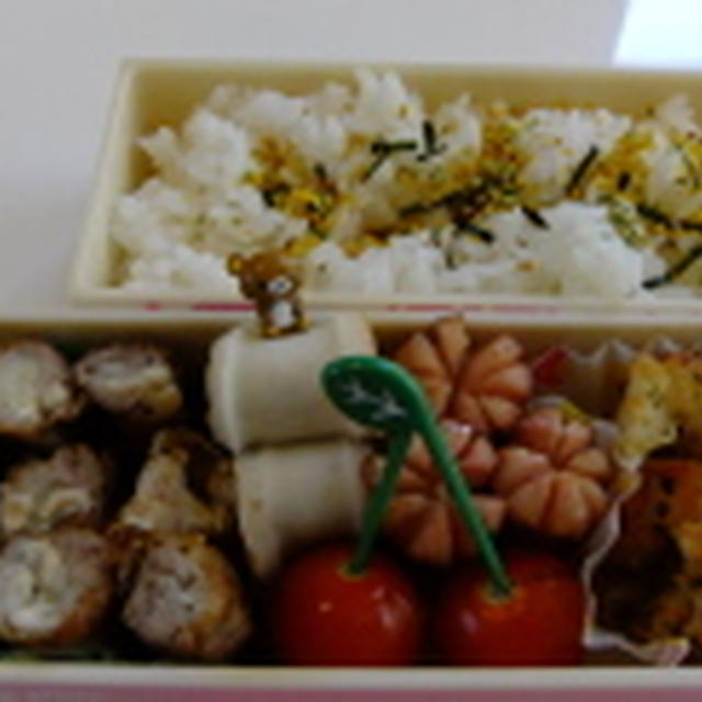 豚肉のえのき巻き弁当