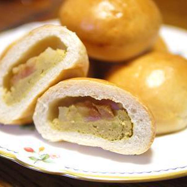 スイートポテト＆りんごパン