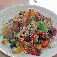 健康法師の　高野豆腐とコンニャクdeイタリアン
