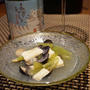 大阪蜆と金沢くみあげ湯葉の冷製、鱧のラヴィゴットソース、広島ひじきとトマトのチーズタルト