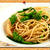 菜の花とゆかりのパスタ。