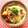 大豆もやしの炊き込みごはん