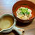 ランチの持ち帰りで賄った昨日の夕飯(    ᷇ω ᷆ ს )