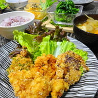 鶏胸肉のふんわりサクサクあられ揚げ