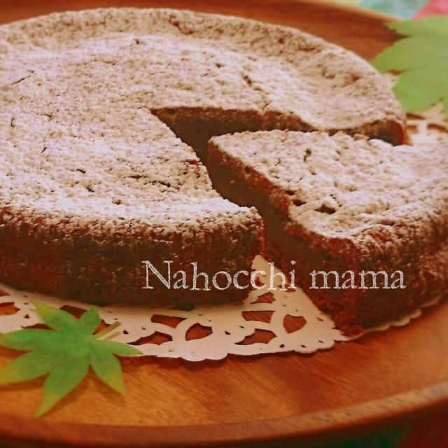 思い出の生チョコケーキ❤混ぜて焼くだけ❤しっとり超濃厚