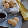 【レシピ】米粉で作るメロンパン風クッキー