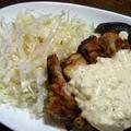 果実梅ドレッシングでチキン南蛮風♪