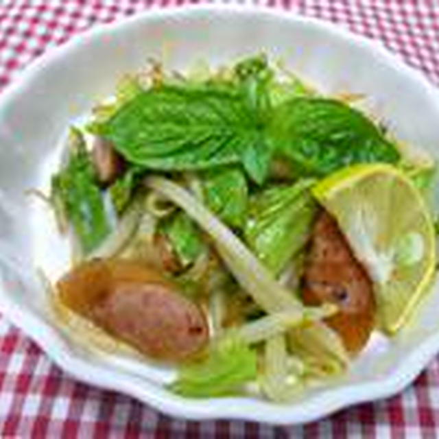 かぼすとバジルのフルブラ♪野菜炒め☆
