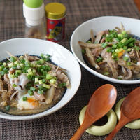 ご飯に乗せても♪牛肉の柳川風【レシピ】新ごぼうで是非～