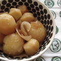 じゃがいもと玉ねぎの煮物。