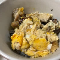グリルな親子丼