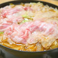 キムチ×豚×白菜好きは「豚キムチ鍋」おススメ。翌朝の玉子雑炊が、また美味い