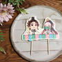鬼滅ひなまつり。キャラチョコプレート