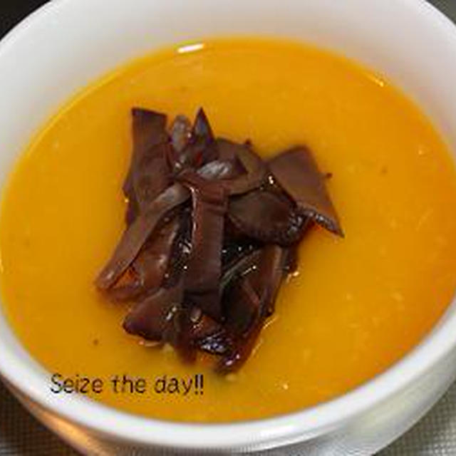 ピーナッツかぼちゃのポタージュ By Riofukuさん レシピブログ 料理ブログのレシピ満載