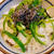 ピーマンごはんと豚ひき肉かたまり焼き