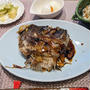 鯛のあら煮と東龍