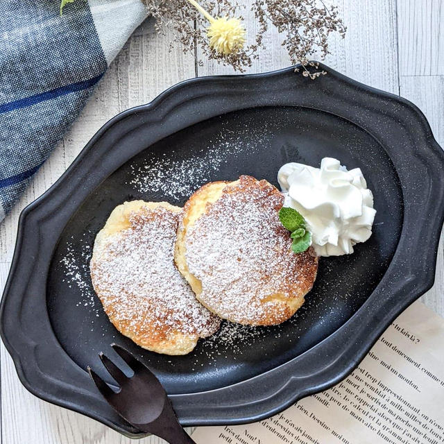 ふわふわ食感♡スフレパンケーキ～しぼまないコツあり❢