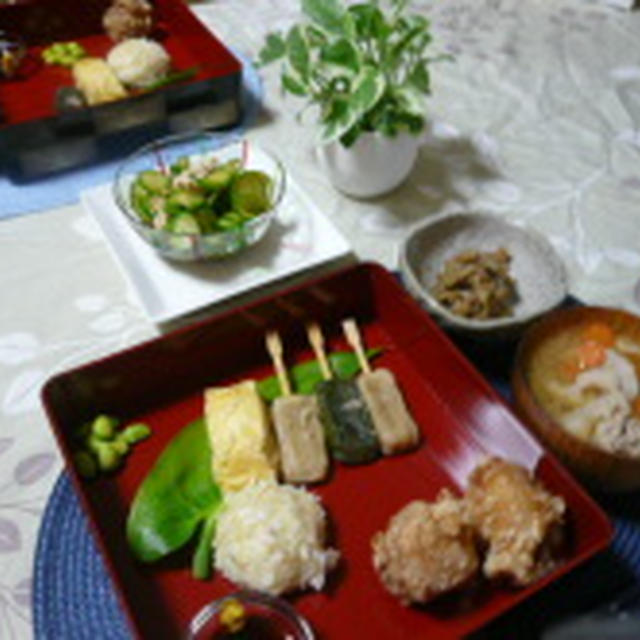 夏の疲れと美肌の夜ごはん　豆腐と野菜とごまいっぱい