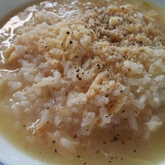 朝食！ホタテのリゾット
