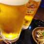スーパー銭湯でビール