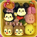 ディズニーツムツム弁当の作り方【簡単キャラ弁】Disney Tsum Tsum Bento Lunch Box【Kyaraben】 by cutedreamさん