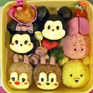 ディズニーツムツム弁当の作り方 簡単キャラ弁 Disney Tsum Tsum Bento Lunch Box Kyaraben By Cutedreamさん レシピブログ 料理ブログのレシピ満載