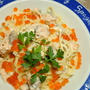 鮭とイクラのクリームパスタ、8月ですが…もしかしたらもう秋?