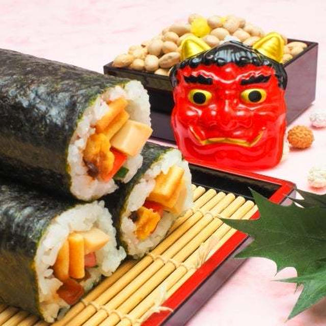 節分☆開運☆恵方巻に入れる具材は(^^？