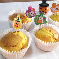 大人ハロウィンにパンプキンマフィン(*^^*)