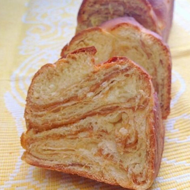パウンド型で焼けるマロンデニッシュ