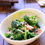 【小松菜とカニカマの白だし炒め】サッと作れる簡単おいしい副菜！