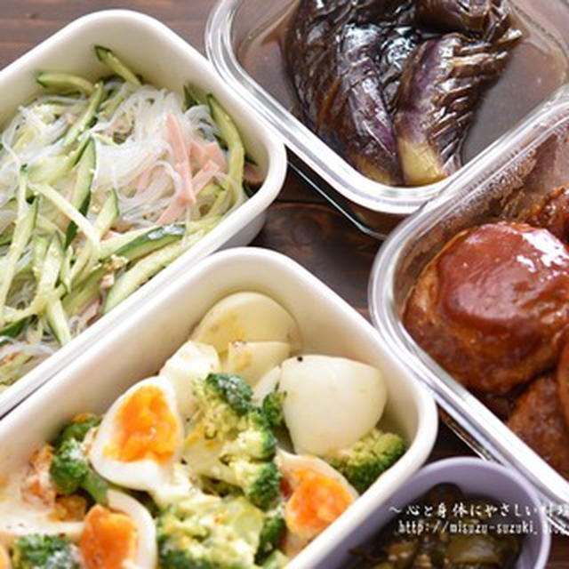 長女に届ける作り置きおかず