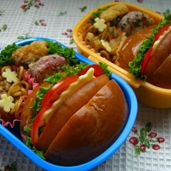 ウインナーサンド弁当