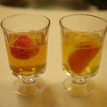 フルーツブランデー飲み比べ（苺・せとか）