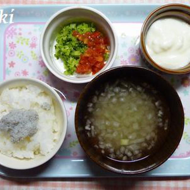 ﾟ･*:.｡.【離乳食】たまご（黄身）＆結膜炎.｡.:*･ﾟ