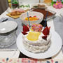 娘　3歳の誕生日を迎える