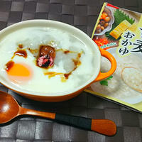 ☆温まるもち麦のおかゆ☆