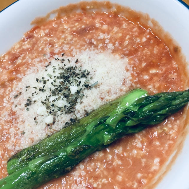 トマトチーズリゾット風