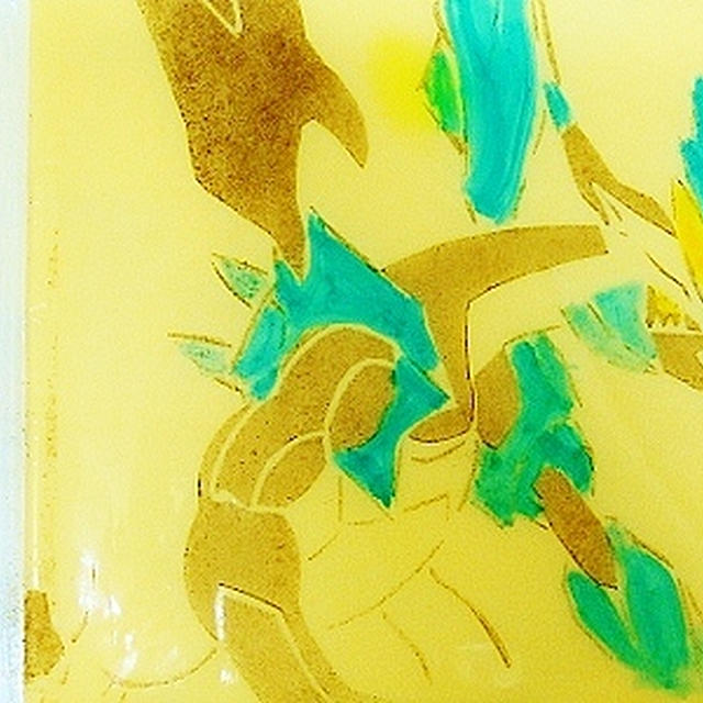 チーズアートでブラックキュレムポケモン＆お祭り