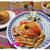 【イカげそのトマトソースパスタ】定食＆【レアチーズケーキ】♪