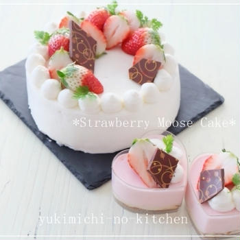 ☆ストロベリームースケーキ☆