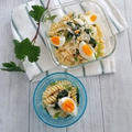 デリ風♡【レシピ】ほうれん草と卵のマカロニサラダ