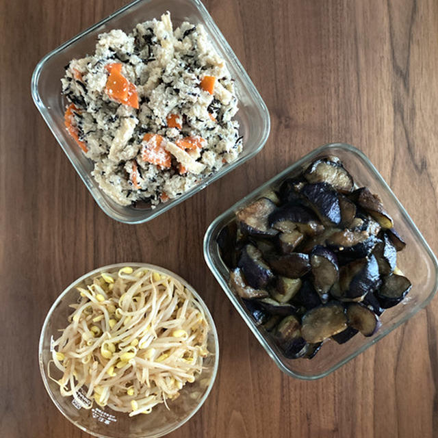 地味めの作り置き。