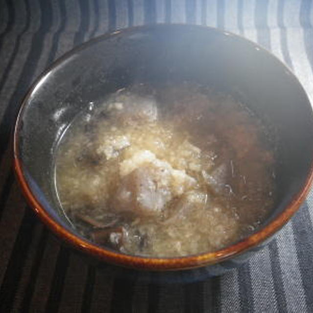 江戸の料理レシピ。。。【こんにゃくのみぞれ汁】